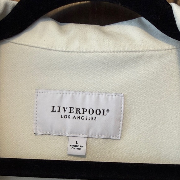 Liverpool Women's Porcelain Utility Jacket NWOT - Picture 2 of 9